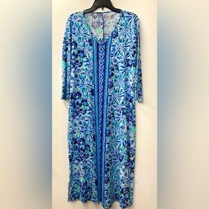 Lilly Pulitzer Long Sleeve V Neck dress